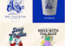 create a retro cartoon mascot illustration for your brand